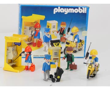 Playmobil 3231 OVP PTT-set compleet #9515 (Kinderspeelgoed), Ophalen of Verzenden, Gebruikt