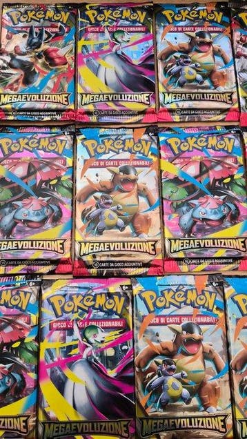 Pokémon - 16 Blisterverpakking - Pokemon Carte 16 Pacchetti