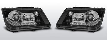 Koplampen Devil Eyes | geschikt voor Volkswagen Bora 1998-20, Auto-onderdelen, Verzenden, Nieuw, Volkswagen
