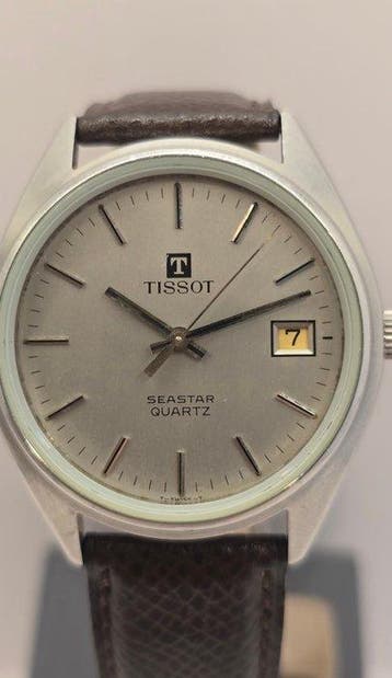 Tissot - Seastar Vintage Quartz Date - Sans prix de réserve, Handtassen en Accessoires, Horloges | Heren, Nieuw