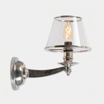 Wandlampen Muurlamp Dufay Antiek Zilver Binnenverlichting, Huis en Inrichting, Lampen | Wandlampen, Verzenden, Nieuw
