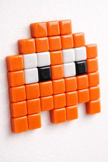 nLm - Pac-Man Orange (Ghost) • Mosaic • 23/50