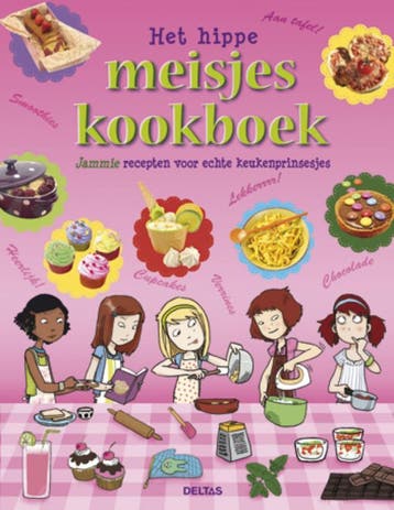 Het hippe meisjeskookboek 9789044728675 Christelle Chatel, Verzenden, Zo goed als nieuw, Christelle Chatel