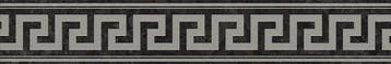 VERSACE Greca Nero/Platino Sabbiato 9.8x60 DECORTEGEL /, Ophalen of Verzenden, Nieuw