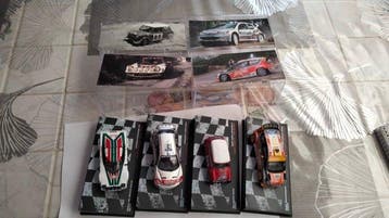 IXO 1:43 - Model raceauto (4) - Lancia Stratos HF; Peugeot