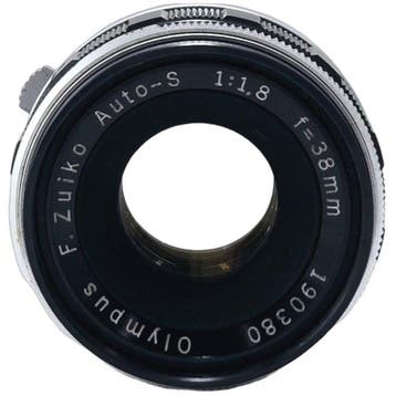 Olympus F.Zuiko Auto-S 38mm F1.8 Objectif principal