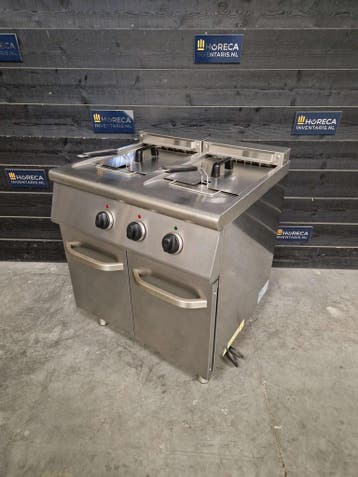 Friteuse | combisteel | dubbel | elektrische | 2x10L | RVS |