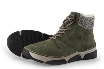 Rieker Snowboots in maat 42 Groen, Verzenden, Snowboots, Zo goed als nieuw, Groen