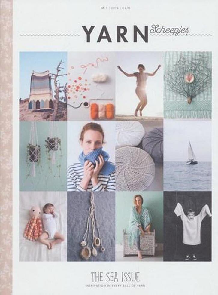 Yarn nr 1 scheepjes - The sea issue 8717738960279 Scheepjes, Boeken, Literatuur, Zo goed als nieuw, Verzenden
