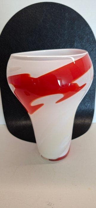 Glasfabriek Leerdam - Sybren Valkema - Vaas - Serica vaas -, Antiquités & Art, Antiquités | Verre & Cristal