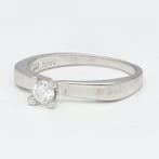 Ring - 14 karaat Witgoud Diamant (Natuurlijk), Nieuw