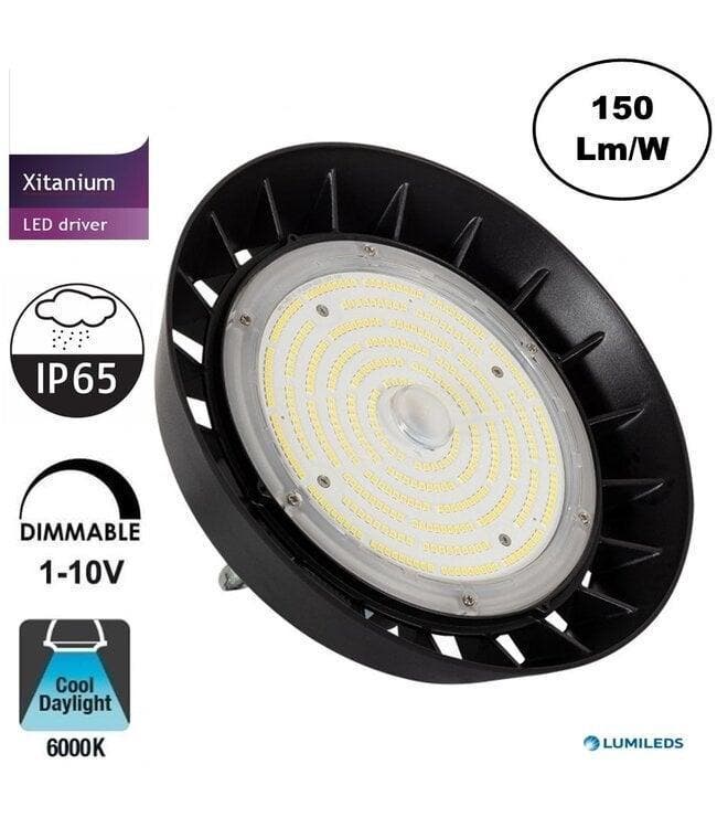 LED Ufo 150 Watt | Philips LED Driver | 5 Jaar Garantie, Doe-het-zelf en Bouw, Bouwverlichting, Lamp met armatuur, Nieuw, 50 tot 200 watt