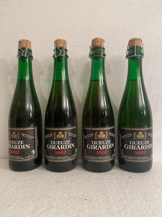 Girardin - 1882 Framboise & Gueuze - 37,5cl - 8 flessen, Verzamelen, Wijnen