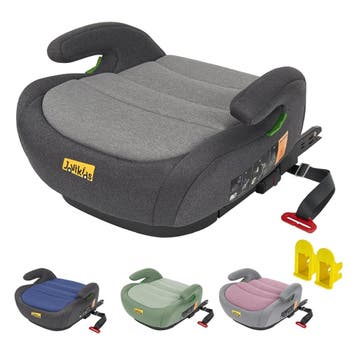 Zitverhoger isofix - Stoelverhoger auto - 6-12 jaar - Zwart, Enfants & Bébés, Verzenden