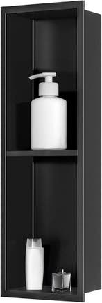 Douchenis Zwart RVS | Retour Deal 41% | Geen Tegels!, Verzenden, Nieuw, Overige typen