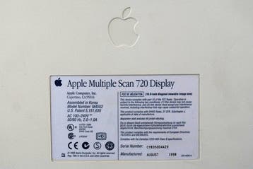 Apple MultiScan 720 Display (M4552) – 16 CRT Monitor, Nieuw