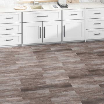 vidaXL Vloerplanken Mat hout bruin 5,02 m² 36 st PVC, Verzenden