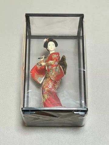 unknown - Pop Japanese Geisha Doll – Traditional Kimono