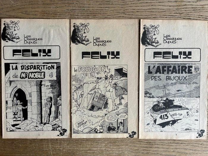 Spirou (magazine) - Découvertes Dupuis / Félix + diverses, Livres, BD