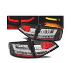 FEUX ARRIÈRE POUR AUDI A4 B8 BERLINE LED BAR 08-11 NOIR, Verzenden, Nieuw