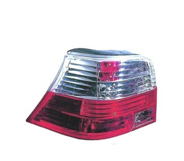 FEUX ARRIÈRE VOLKSWAGEN VW GOLF 4 97-03 ROUGE CHROME, Verzenden