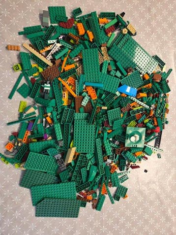Lego Onderdelen - Partij lego in soorten en kleuren, Nieuw