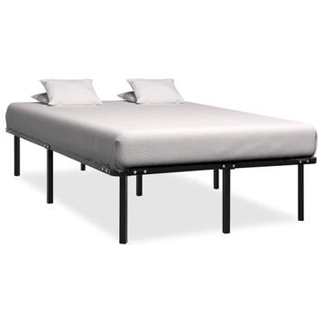Zwart metalen bed 160x200 Tweede kansje, OP = OP! (bedframe), Huis en Inrichting, Slaapkamer | Bedden, Verzenden, Tweepersoons