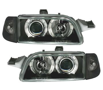 PHARES POUR FIAT PUNTO 93-99 ANGEL EYES FOND NOIR, Verzenden