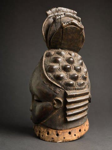 Mask - Mende - Sierra Leone - Sande masque de casque féminin