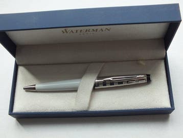 Waterman - 2 penne 1 Waterman Expert Deluxe /bianco /1 Penna, Nieuw
