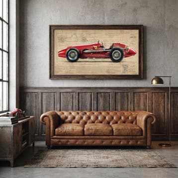 Artxlife - Ascari Ferrari 500 F2 Drawings, Nieuw