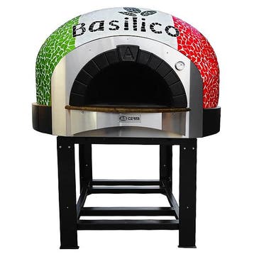 Pizzaoven | SERIE DK (MOSAIC FLAG) | Hout | 7x Ø30cm |, Verzenden