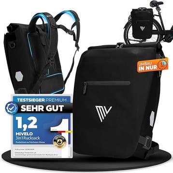 2dekans | MIVELO - 3-in-1 Fietstas Rugzak - 15 liter Inhoud, Bijoux, Sacs & Beauté, Sacs | Sacs à dos, Ophalen of Verzenden