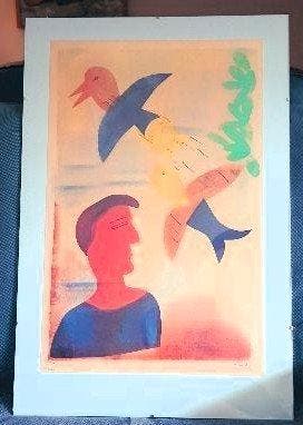 H.N. Werkman (1882-1945) - De taal der vogelen