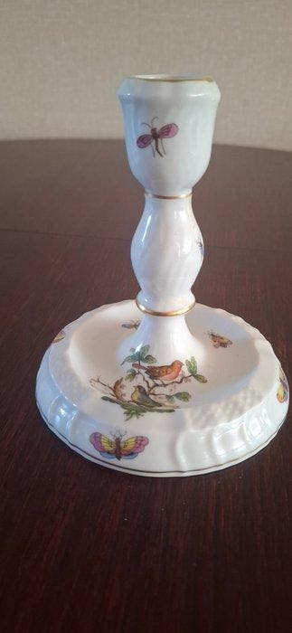 Herend - Kaarsenhouder (2) - Porselein, Antiquités & Art, Antiquités | Verre & Cristal