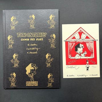 Tchantches - Gamin des rues + suppléments + dédicace - C - 1, Livres