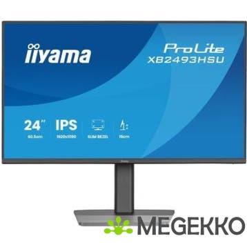 Iiyama ProLite XB2493HSU-B1 24  Full HD 120Hz IPS Monitor, Computers en Software, Verzenden, Nieuw
