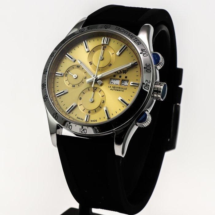 RSW - La Neuveville Sport Valjoux - RSWA130-SX-14 - Heren -, Handtassen en Accessoires, Horloges | Heren