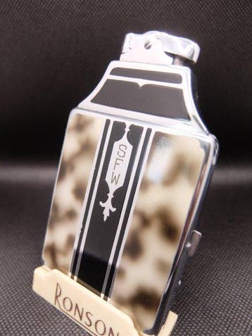 Ronson - Art deco - Aansteker - chromium plated, Verzamelen, Nieuw