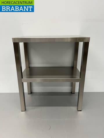 HCB RVS Dubbele Etagère Brug 60 x 35 x 70 cm Horeca, Ophalen of Verzenden