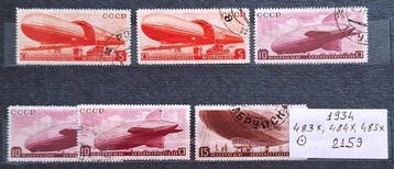 Rusland 1934/1960 - Een mooie collectie Sovjet-postzegels,, Gestempeld