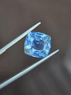 Zonder minimumprijs Blauw Saffier - 9.06 ct - Lotus Gemology, Nieuw