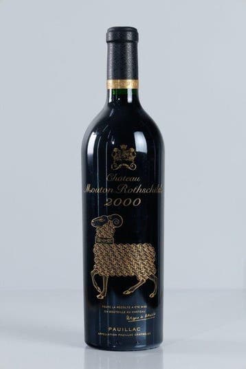 2000 Château Mouton Rothschild - Pauillac 1er Grand Cru, Nieuw