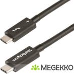StarTech.com Thunderbolt 4 40Gbps 100W USB Type-C 0.5m, Computers en Software, Verzenden, Nieuw