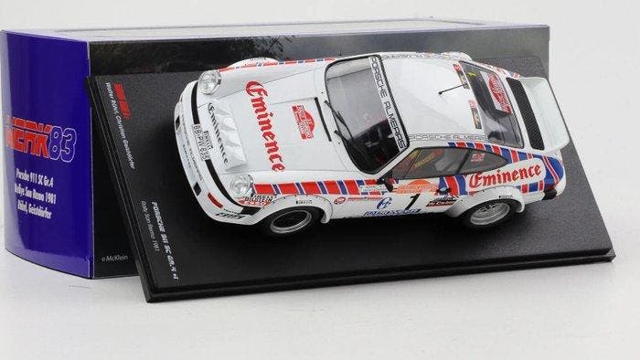 Werk83 1:18 - Modelauto - Porsche 911 SC Gr.4 #1Winner, Hobby en Vrije tijd, Modelauto's | 1:5 tot 1:12
