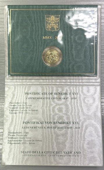 Vaticaan. 2 Euro 2010 Anno Sacerdotale (Zonder