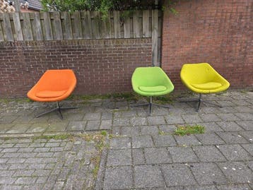 Allermuir - Fauteuil (3) - A640 - Laine, Acier