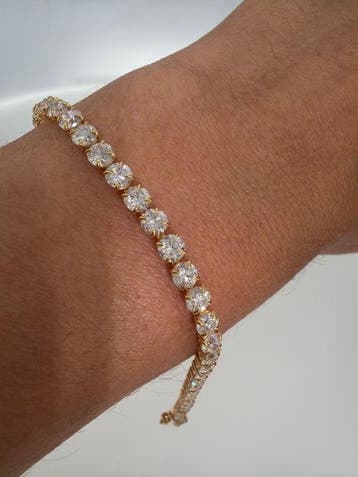 Zonder minimumprijs - Armband - 14 karaat Geel goud -