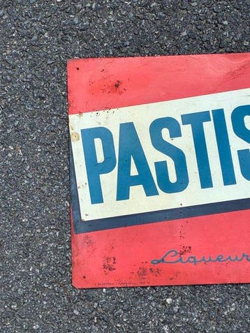 Pastis 51 - G.De Andreis Marseille 1957 - Plaque - Métal