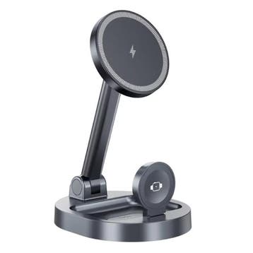 3 in 1 Magnetisch Oplaadstation - Compatibel met Apple, Verzenden